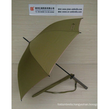 27"X8k, Automatic Stick Katana Umbrella